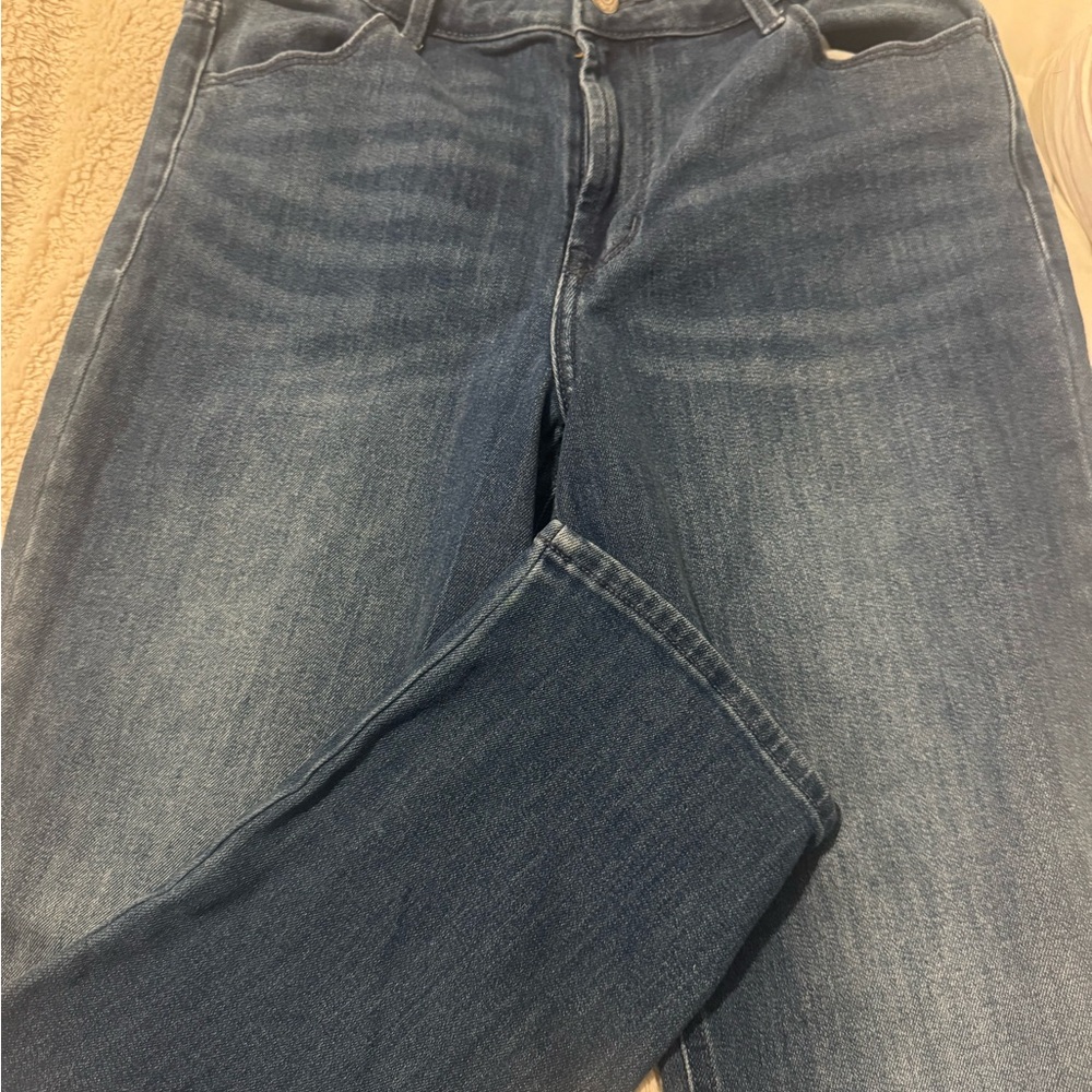Old Navy Wow straight Dark Blue High-Rise Jeans